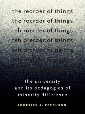 cover image of The Reorder of Things
